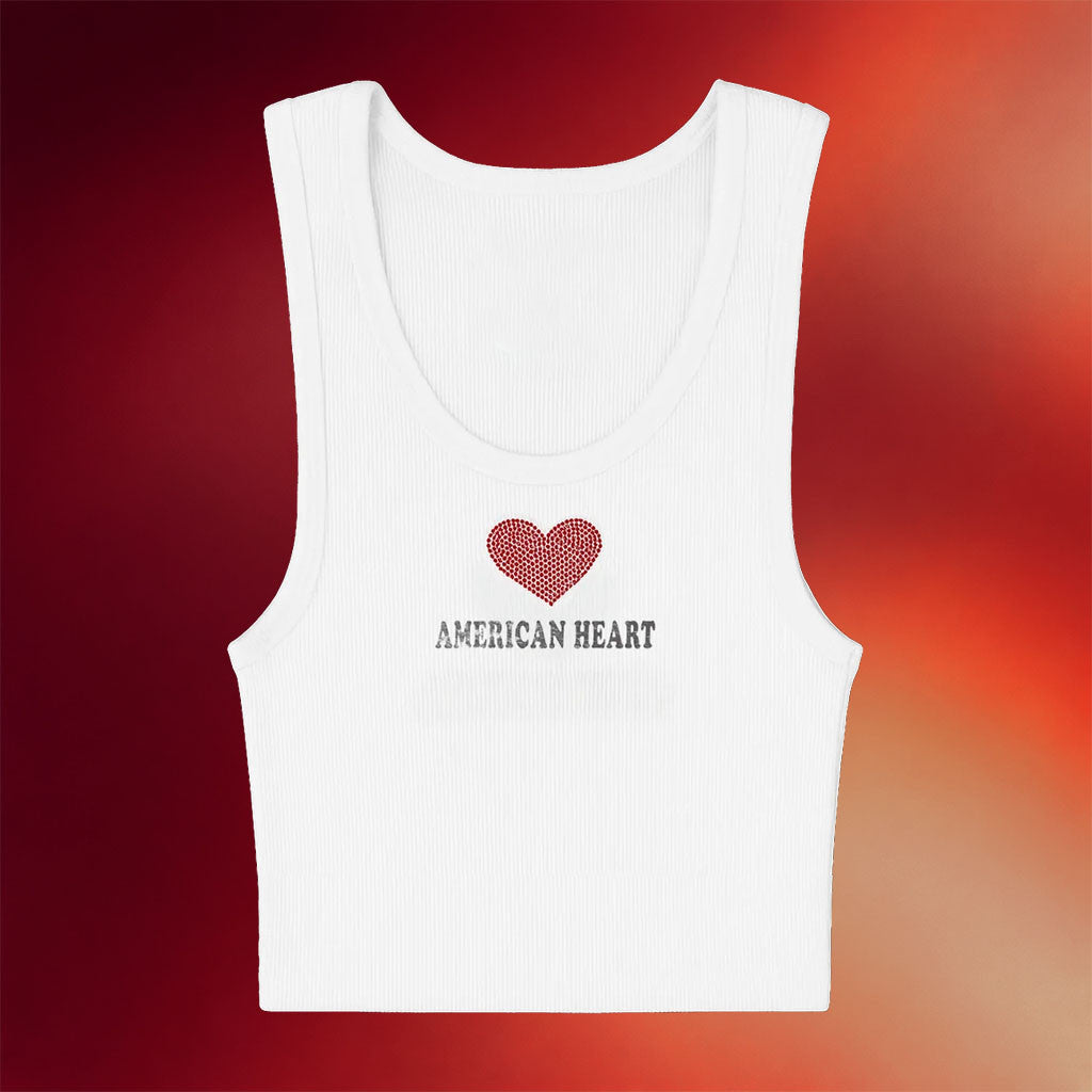 Benson Boone Merch 2026 American Heart Tank Top Music Lover Gift Ideas For Her - Merchluma