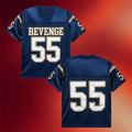 Revenge Merch 2026 Bolt Football Jersey No 55 Jersey Unique Gifts For Husband - Merchluma