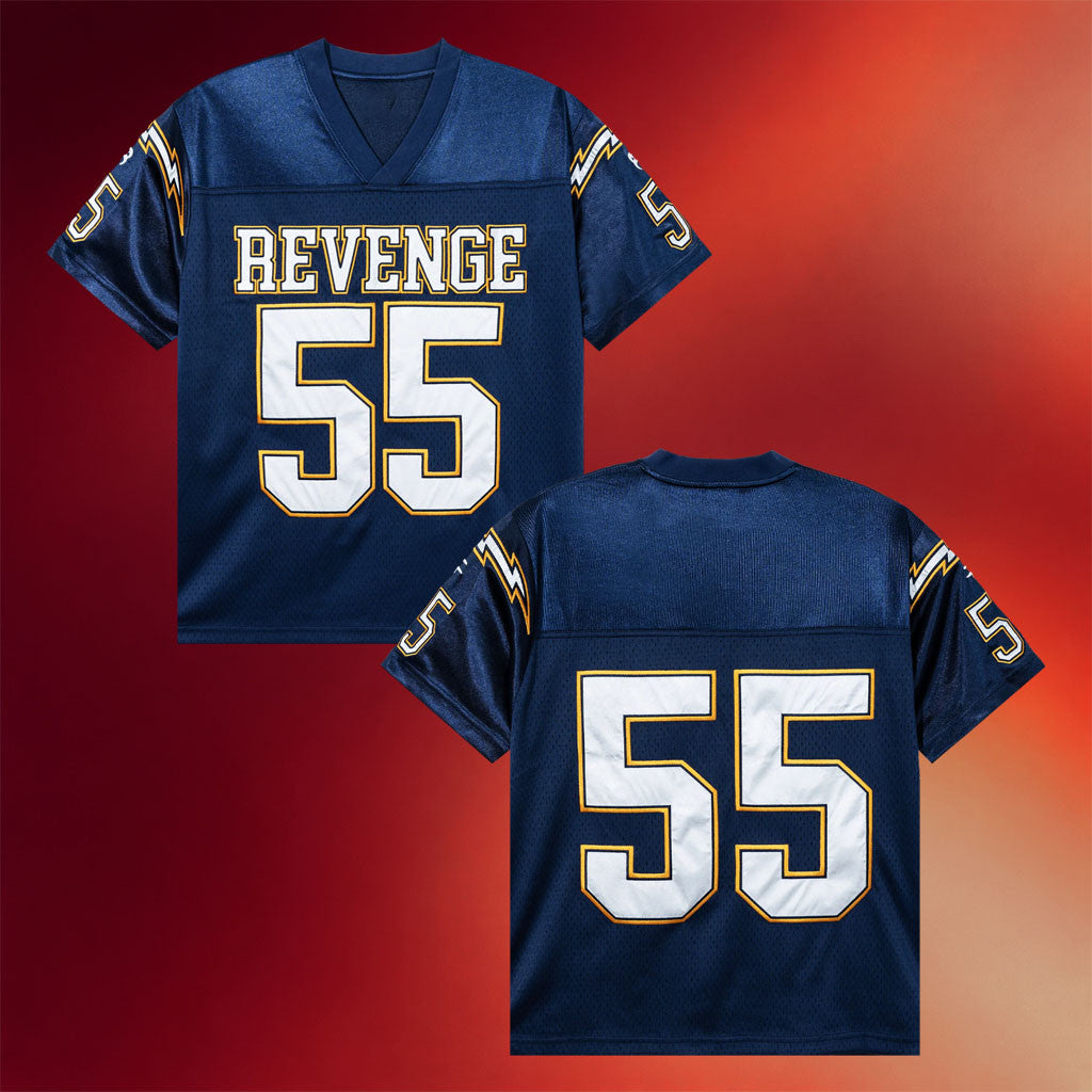 Revenge Merch 2026 Bolt Football Jersey No 55 Jersey Unique Gifts For Husband - Merchluma
