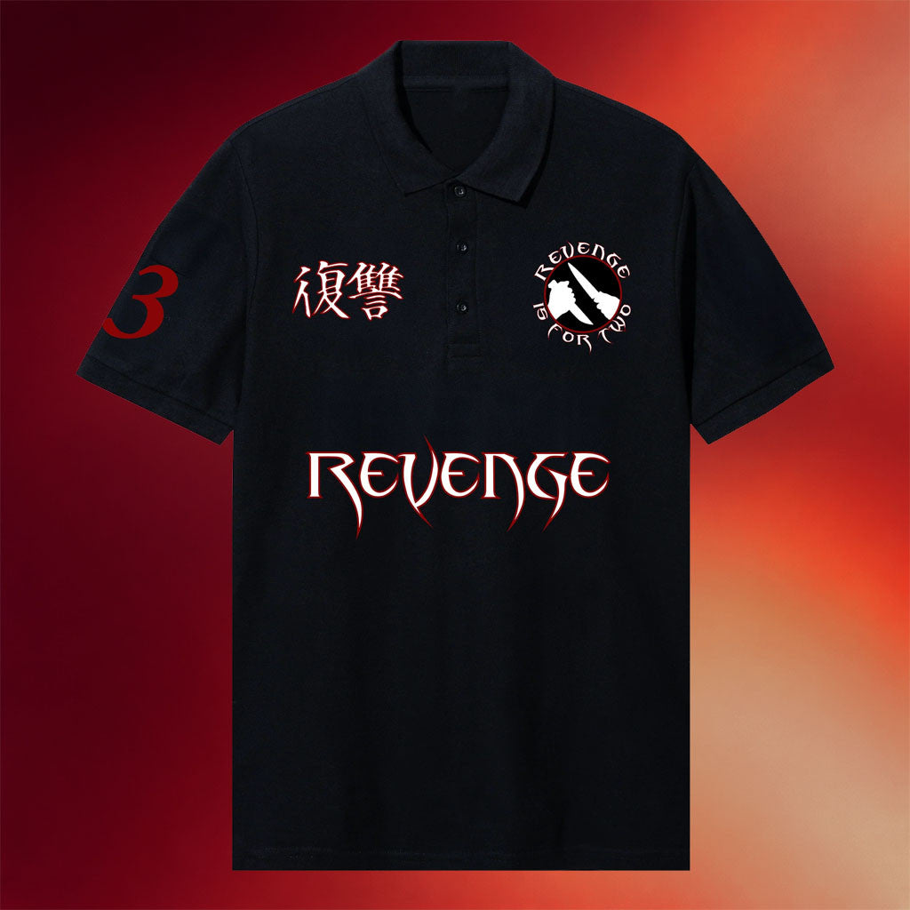 Revenge Merch 2026 3 Polo Shirt Revenge Is For Two Polos Gift Ideas For Dad - Merchluma