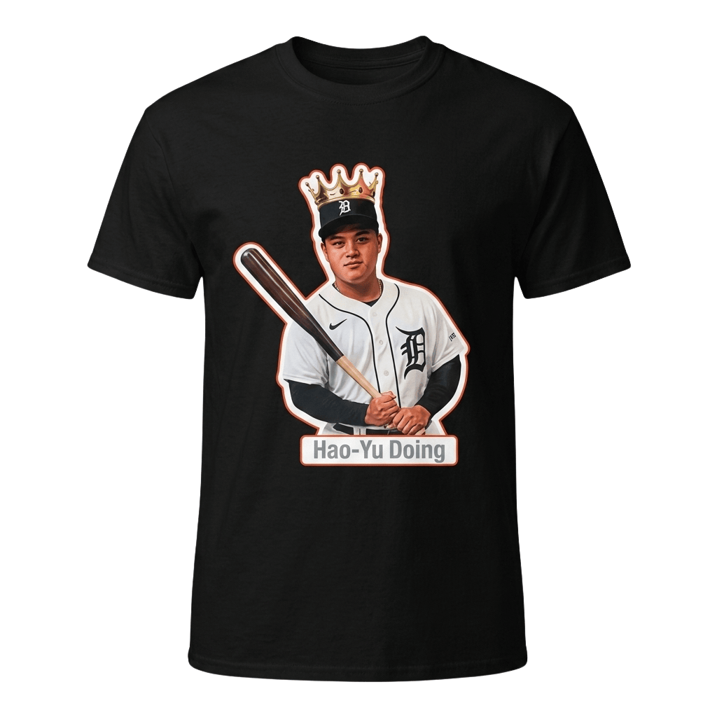 Hao Yu Lee Hao Yu Doing Shirt Detroit Tigers Merch Gifts For Baseball Fans - Merchluma