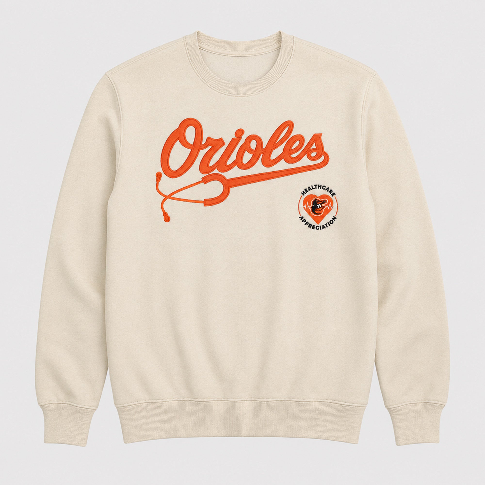 2026 Healthcare Appreciation Orioles Sweatshirt Baltimore Orioles Merch Gifts For Baseball Fans - Merchluma