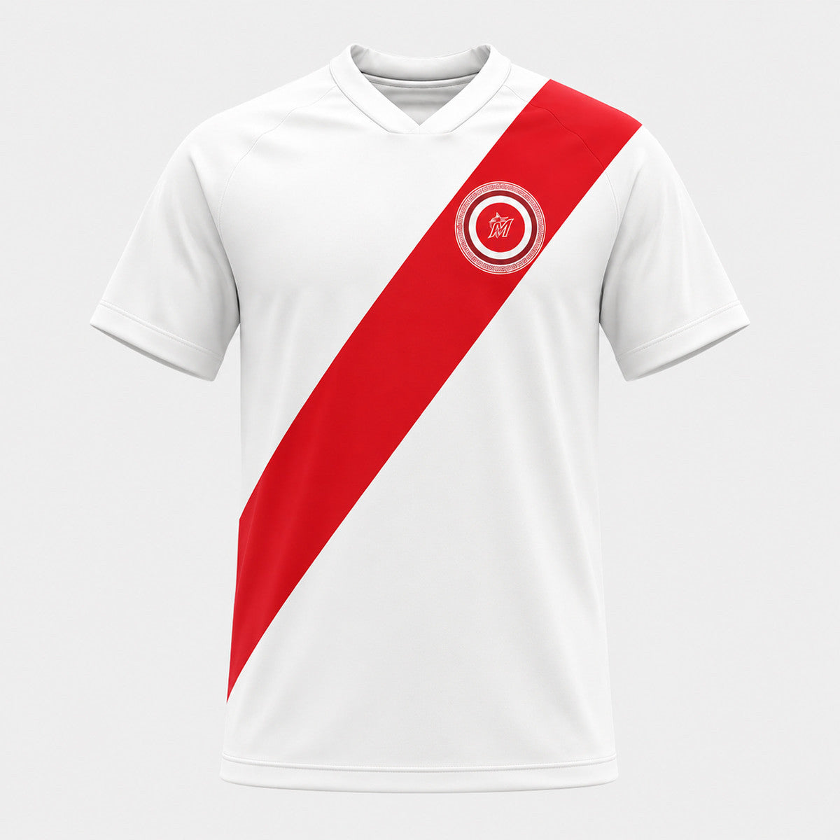 2026 Marlins Peruvian Heritage Celebration V-Neck Jersey Miami Marlins Merch Gifts For Fan - Merchluma