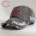 Cincinnati Reds Distressed Hat 2026 Cincinnati Reds Merch Gift For Baseball Lover - Merchluma