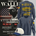 Michigan Wolverines Football x Morgan Wallen Sweatshirt 2026 Wolverines Merch Gifts For Fans - Merchluma