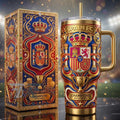 Spain FC Champions Of The World Tumbler Spain World Cup 2026 Winner Merch Football Fan Gifts - Merchluma