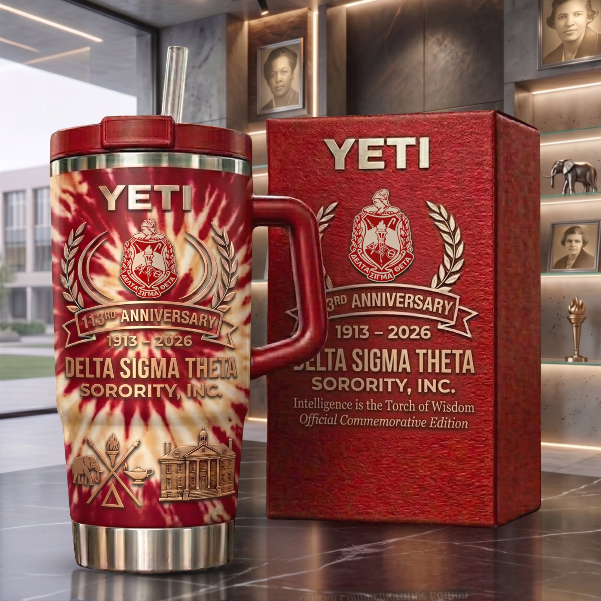 Delta Sigma Theta Sorority 113th Anniversary 2026 Tumbler DST Merch Gifts For Sisters - Merchluma