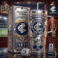 Carlton Blues 162nd Anniversary Commemorative Tumbler 2026 Carlton Football Club Merch Fan Gift - Merchluma