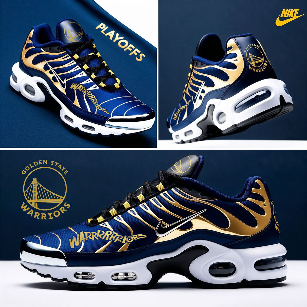 Golden State Warriors Merch 2026 GS Warriors Playoffs Shoes Sneakers Gifts For Basketball Fan - Merchluma