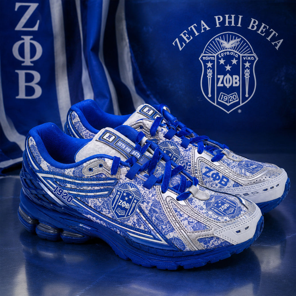 Zeta Phi Beta Shoes Sneakers 2026 ZPB Sorority Merch Gifts Ideas For Friends - Merchluma