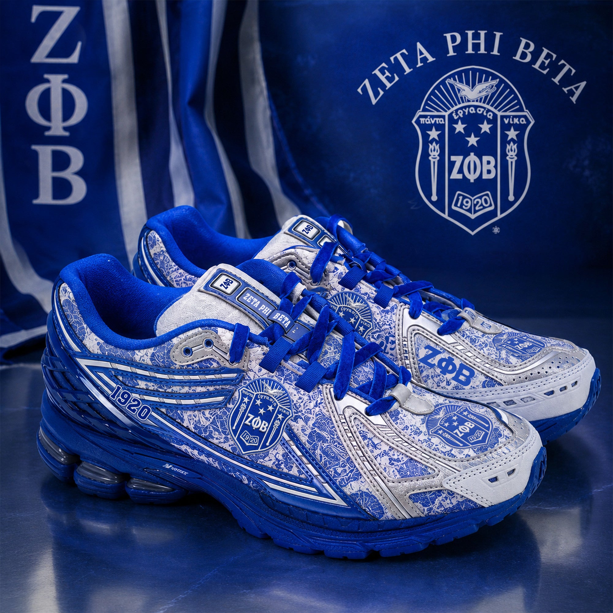 Zeta Phi Beta Shoes Sneakers 2026 ZPB Sorority Merch Gifts Ideas For Friends - Merchluma