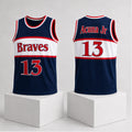 Atlanta Braves Ronald Acuna Jr #13 Basketball Jersey 2026 Atlanta Braves Merch Fans Gifts - Merchluma