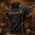 Alpha Phi Alpha 1906 Crest Polo Shirt APA Fraternity Merch Present For Brothers - Merchluma