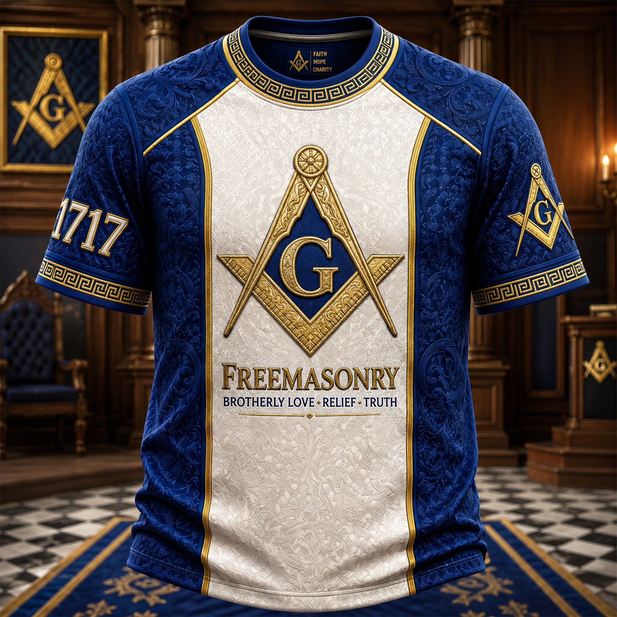Freemasonry Brotherly Love Relief Truth T-Shirt Freemasonry Merch Gift Ideas For Husband - Merchluma