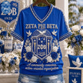 Zeta Phi Beta Merch 2026 A Community Conscious Action Oriented Organization V-Neck Shirt - Merchluma