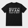 Twins Because I'm Ryan That's Why Shirt Minnesota Twins Merch Gifts For Friends - Merchluma