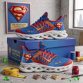 Superman Power Of The Sun Shoes Sneakers Kal-El Superman Merch 2026 Birthday Gift For Son - Merchluma