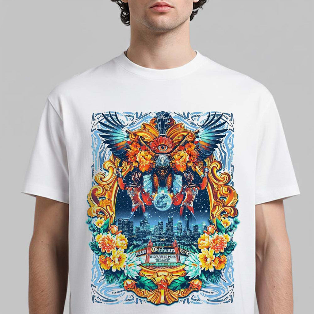 Widespread Panic Los Angeles CA 2026 Event T-Shirt Widespread Panic Merch Fans Gifts - Merchluma