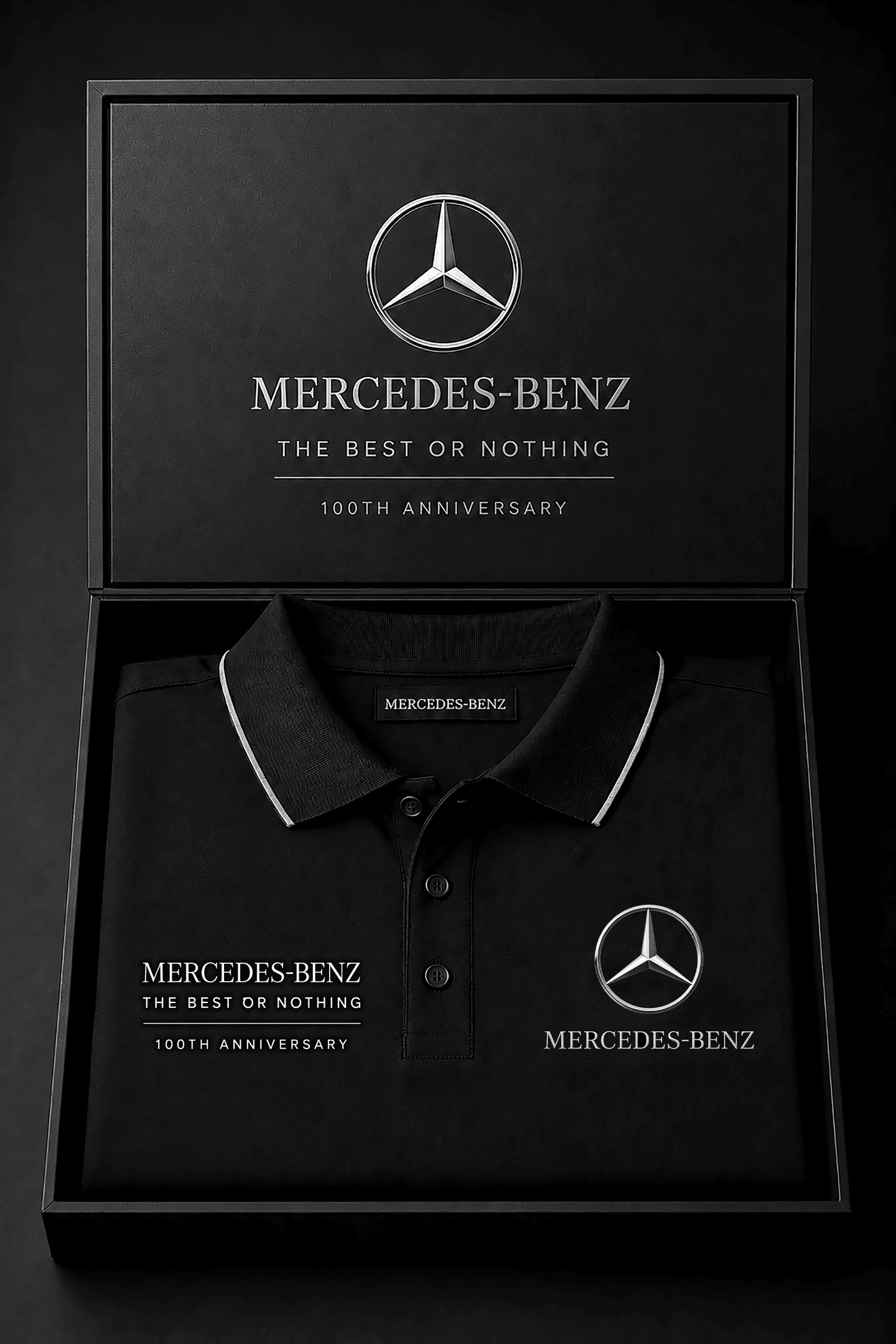 Merc 100TH Anniversary Polo Shirt 2026 The Best Or Nothing Merc Merch Present For Dad - Merchluma