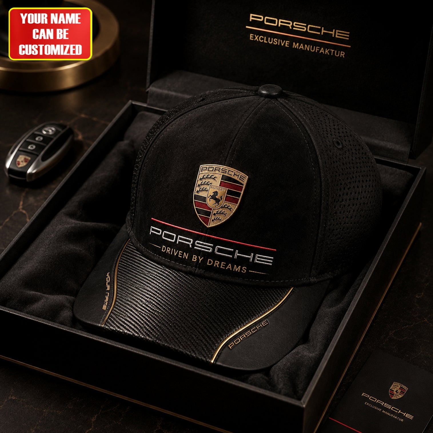Personalized Pors Driven By Dreams Hat 2026 Pors Merch Gifts Ideas For Car Lovers - Merchluma