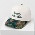 Barely Tolerable Flower 2026 Hat Embroidered Birthday Gift For Her - Merchluma