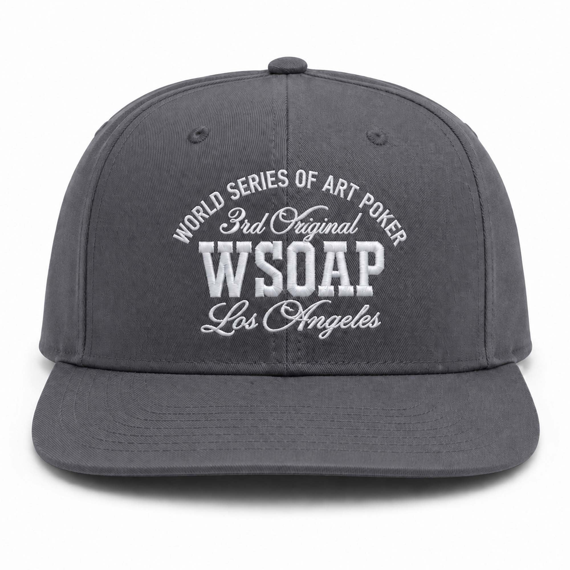 Timothee Chalamet World Series Of Art Poker Snapback Hat Embroidered Gift Ideas For Brothers - Merchluma