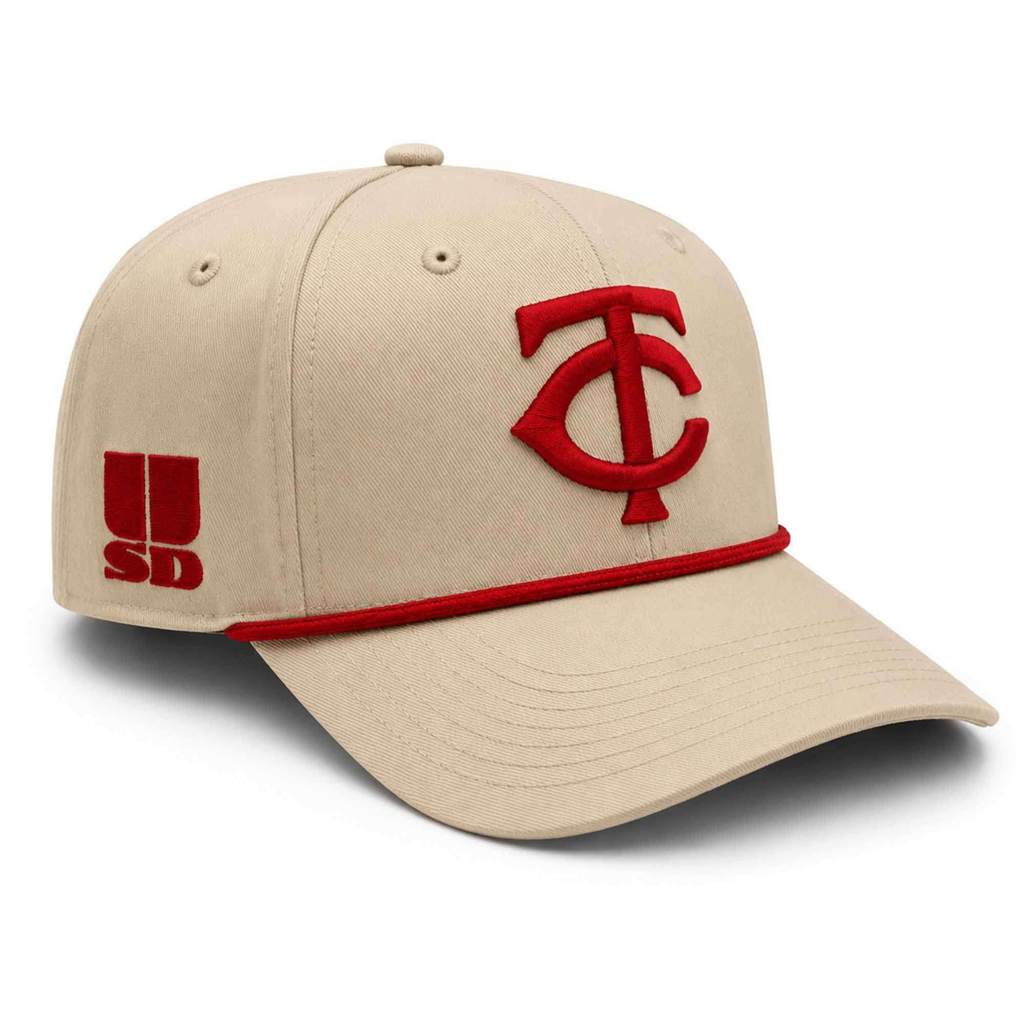2026 Twins USD Night Rope Hat Embroidered Minnesota Twins Merch Best Gifts For Baseball Fans - Merchluma