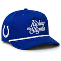 Kalen Jackson Colts Kicking The Stigma Hat Embroidered Indianapolis Colts Merch Fans Gifts - Merchluma