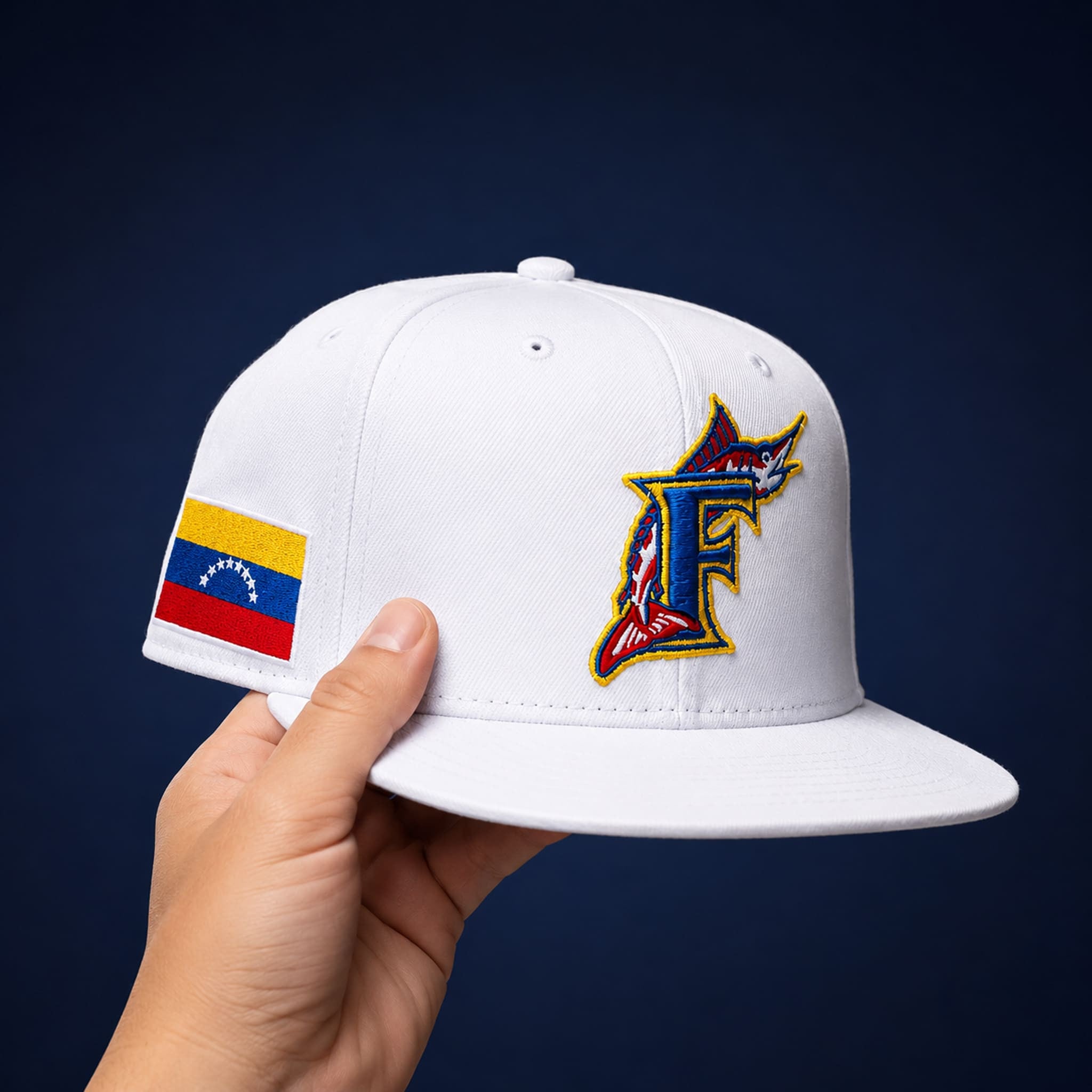 2026 Marlins Venezuelan Heritage Night Snapback Hat Embroidered Miami Marlins Merch Fans Gifts - Merchluma
