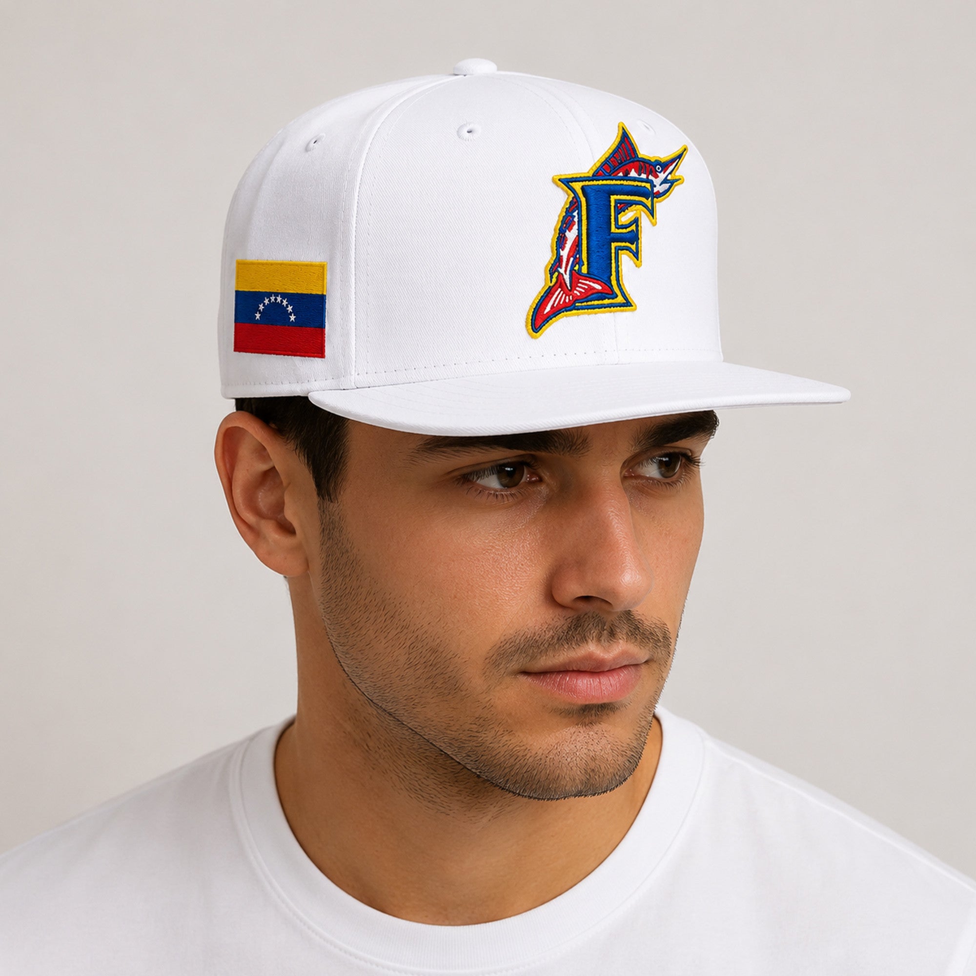 2026 Miami Marlins Venezuelan Heritage Night Snapback Hat Embroidered Miami Marlins Merch - Merchluma