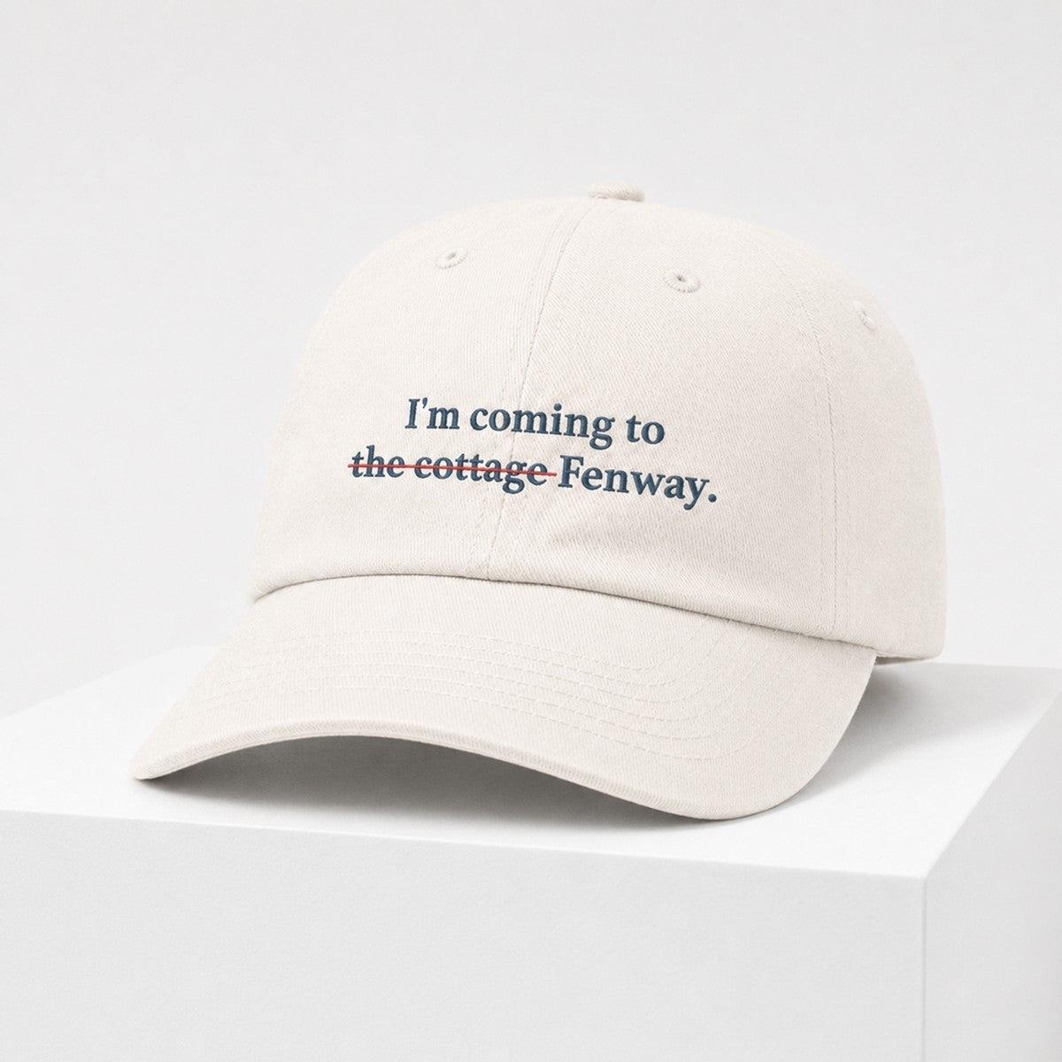 Red Sox Heated Rivalry 2026 I'm Coming To The Cottage Fenway Hat Embroidered Gift For Fans - Merchluma