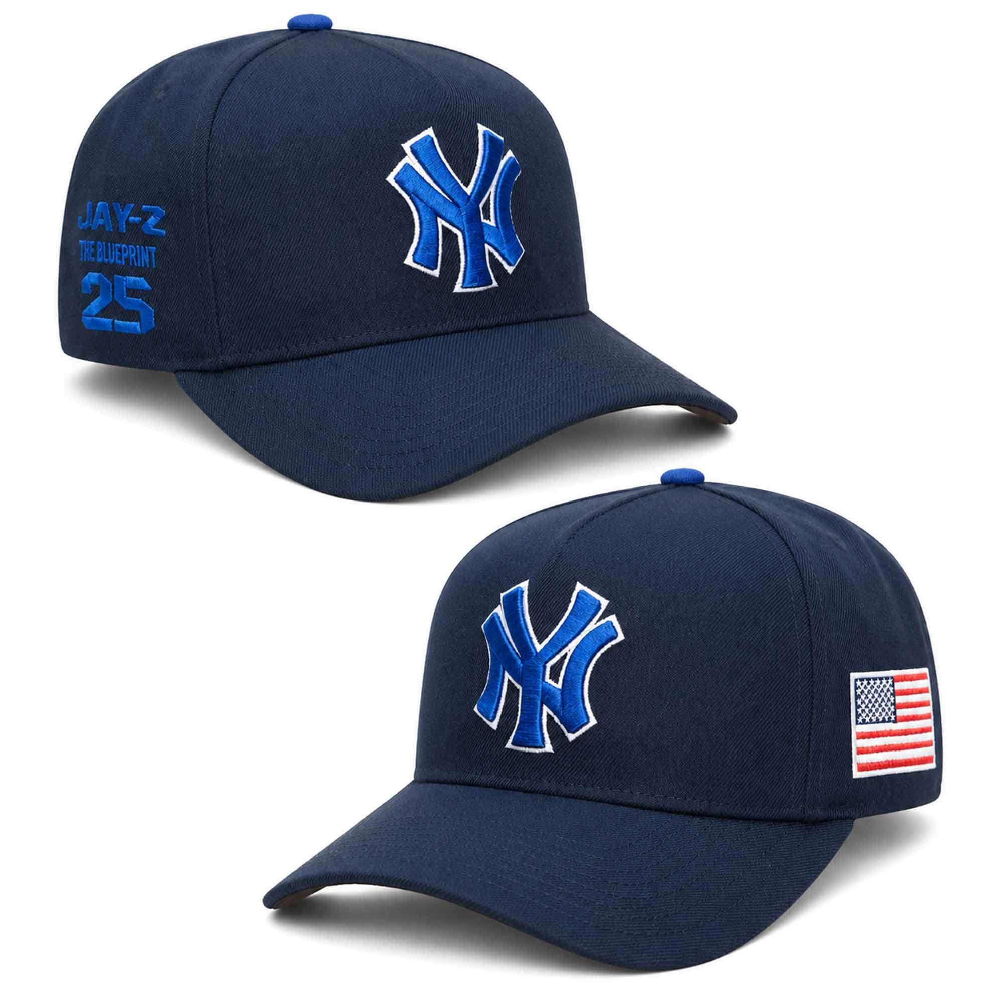 Breanna Stewart NY Yankees Jay-Z Blueprint 25 Hat Embroidered New York Yankees Merch Fan Gifts - Merchluma