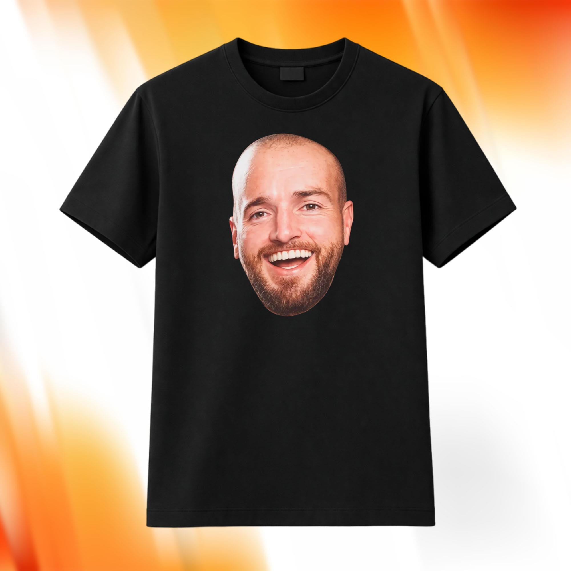 Clinton Gutherson Face Shirt Clinton Gutherson Merch Football Fan Gift Ideas - Merchluma