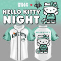 New York Liberty x Hello Kitty Baseball Jersey New York Liberty Merch Basketball Lovers Gifts - Merchluma