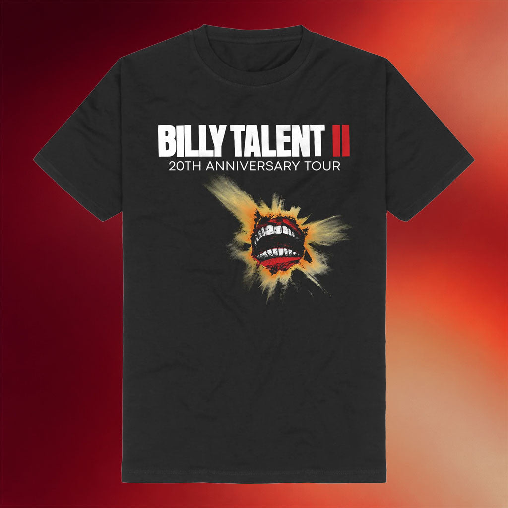 Billy Talent Merch 2026 Billy Talent 20th Anniversary Tour T-Shirt Gift For Rock Band Fans - Merchluma
