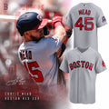Boston Red Sox Curtis Mead #45 Baseball Jersey Boston Red Sox Merch Gifts For Baseball Fan - Merchluma
