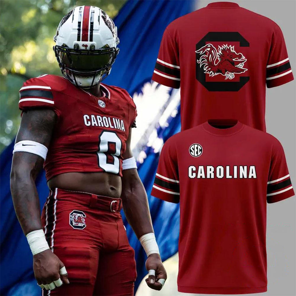 2026 South Carolina Gamecocks Uniform Shirt Gamecocks Merch Presents For Football Fans - Merchluma