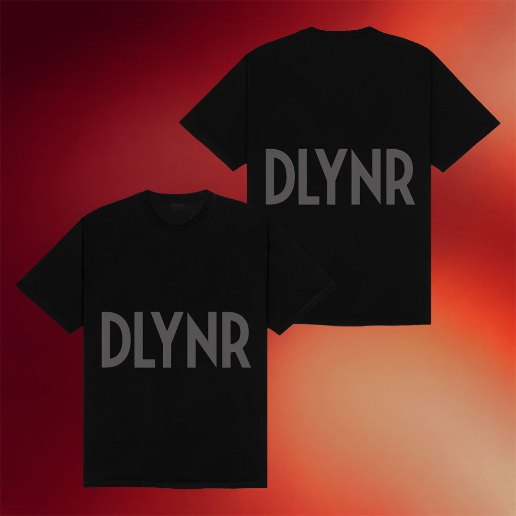 Dolly Noire Merch 2026 DLYNR Box Logo T-Shirt Black Gift Ideas For Dudes - Merchluma