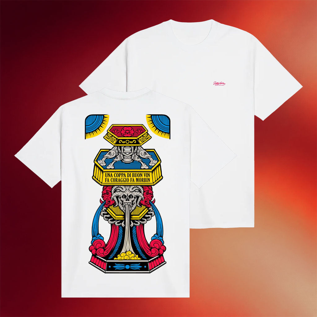 Dolly Noire Merch 2026 Ace Of Cups Triestine T-Shirt White Gifts For My Husband - Merchluma