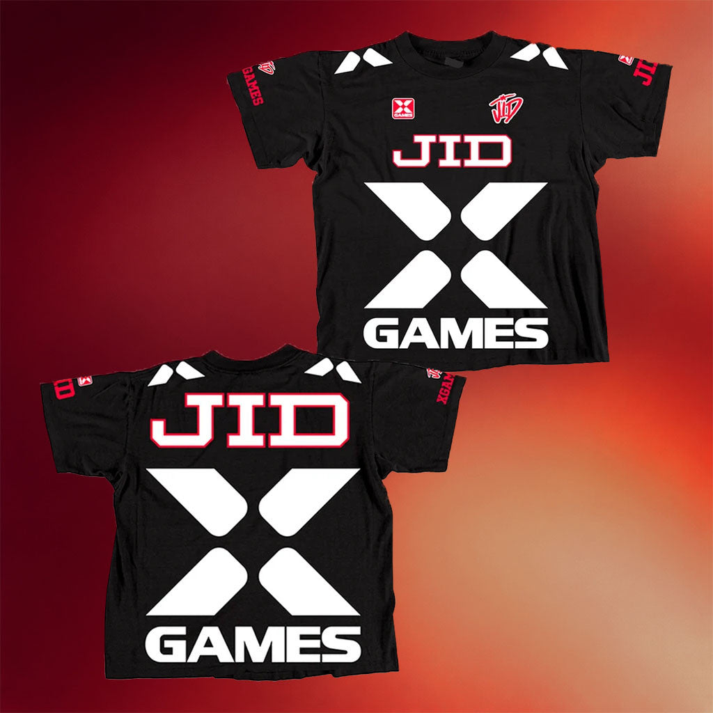 JID Merch 2026 X Games T-Shirt Black Rapper Fan Shirt Gifts For Brothers - Merchluma