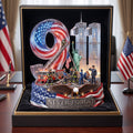 9 11 Never Forget Honoring Our Heroes Acrylic Plaque Honor The Fallen Merch Patriot Day Gifts - Merchluma