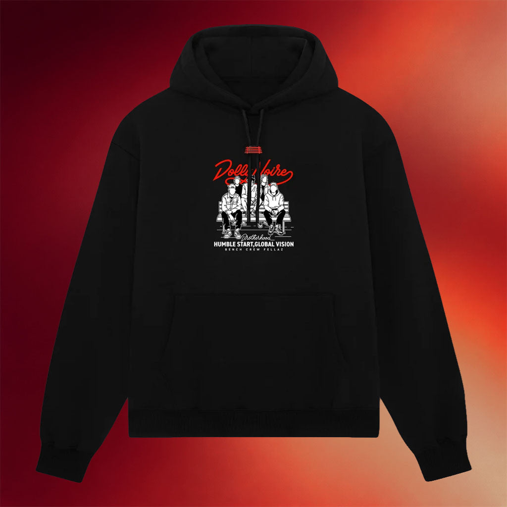 Dolly Noire Merch 2026 Dolly Noire Brotherhood Hoodie Black Unique Gift For Brothers - Merchluma