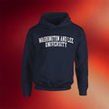 Washington And Lee University Merch 2026 TRT Basic Arch Hoodie Navy Gifts For Brothers - Merchluma