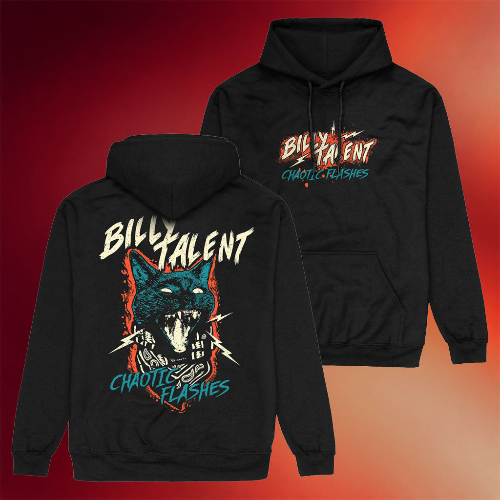 Billy Talent Merch 2026 Chaotic Flashes Hoodie Best Gifts For Rock Music Lovers - Merchluma