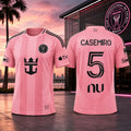 Club Internacional De Futbol Miami Casemiro #5 Soccer Jersey Gift Ideas For Him - Merchluma