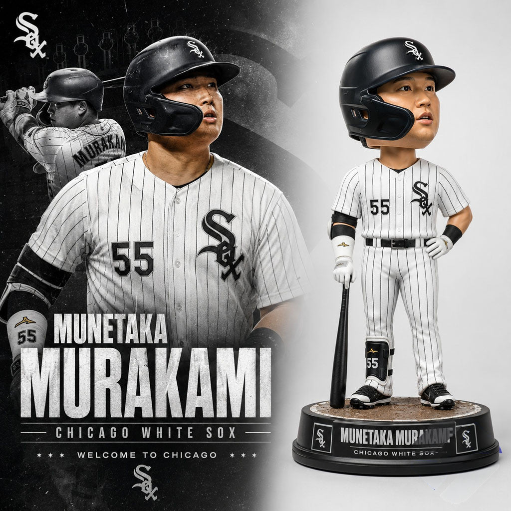 Chicago White Sox Munetaka Murakami Funko Pop White Sox Merch Gifts For Baseball Fans - Merchluma