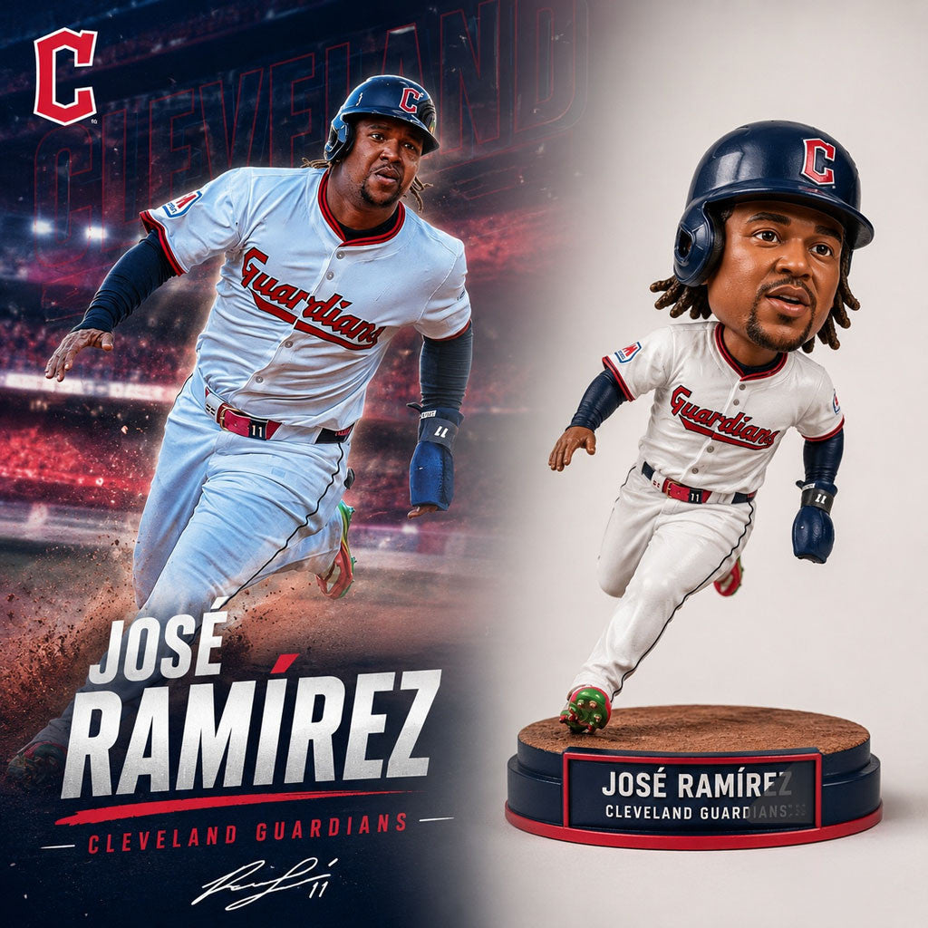 Cleveland Guardians Jose Ramirez Funko Pop Guardians Merch Gifts For Baseball Lovers - Merchluma
