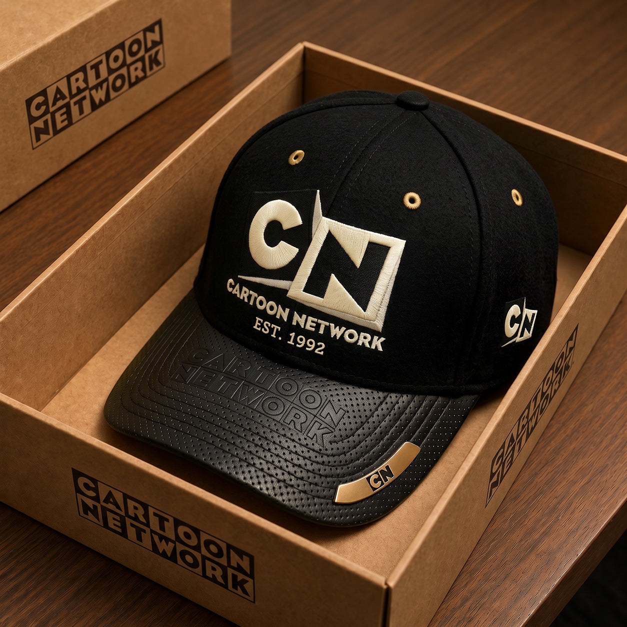 CN Cartoon Network Est 1992 Hat Embroidered Vintage Cap Gift For Animation Fan - Merchluma