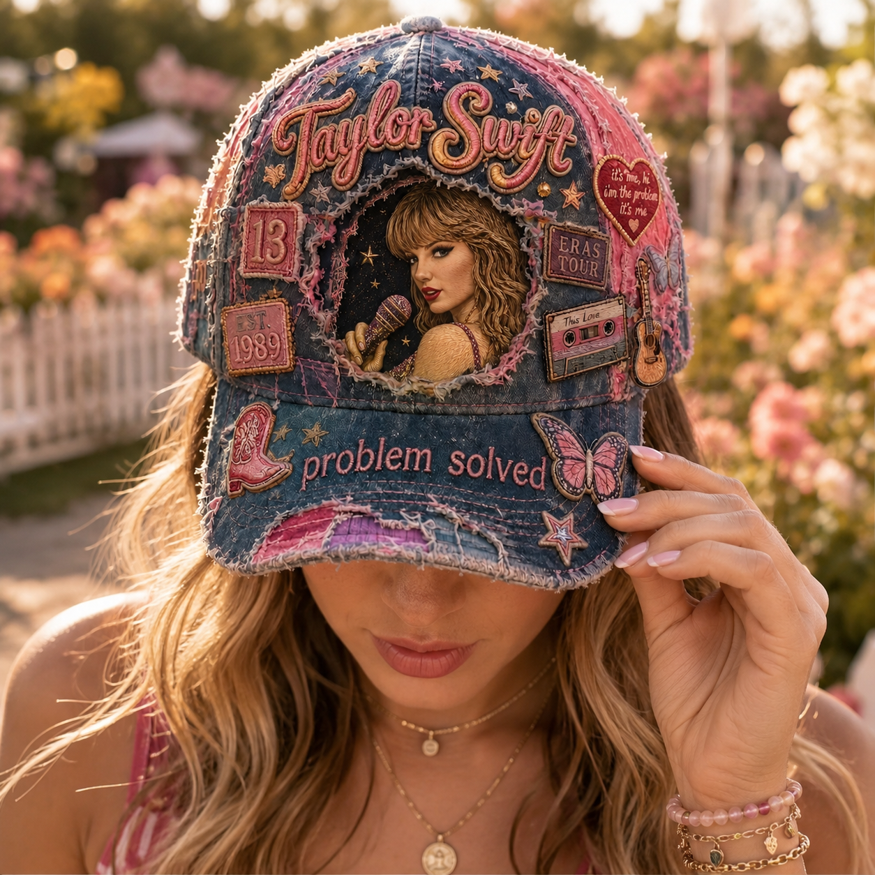 TS Problem Solved Hat Swifties Merch Gifts For Music Fans - Merchluma