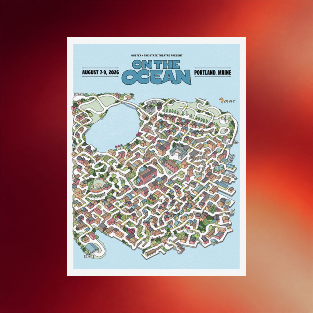 Guster Merch OTO 2026 Poster Guster Tour Poster Wall Art Decor Gift For Rock Band Fans - Merchluma